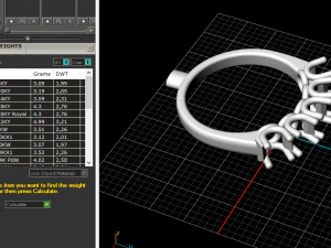 136 Ring for women 3D Print Model