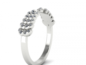 139 Ring for women Wheat ears Modèles 3D en vedette