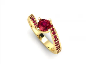 140 Ring for women 3D Print Model
