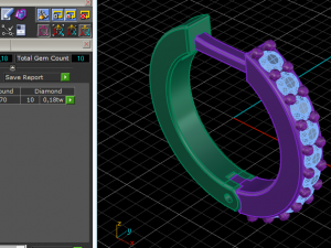 141 Earrings 3D Print Model