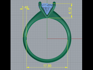 142 Ring Modelo de Impressão 3D