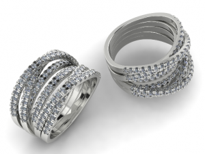 143 Ring for women 3Dプリントモデル