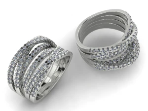 143 Ring for women 3D Print Model
