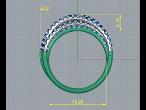 143 Ring for women 3Dプリントモデル