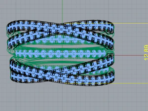 143 Ring for women 3D Print Model