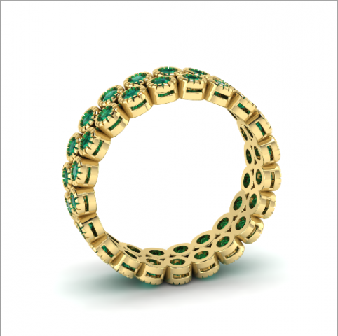 144 Beautiful ring Modelo de Impressão 3D .c4d .max .obj .3ds .fbx .stl .blend 