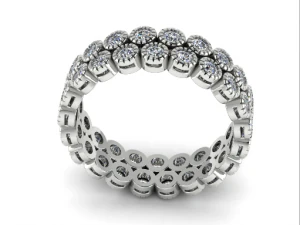 144 Beautiful ring 3D Print Model