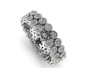 144 Beautiful ring 3D Print Model