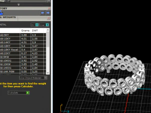 144 Beautiful ring 3D Print Model
