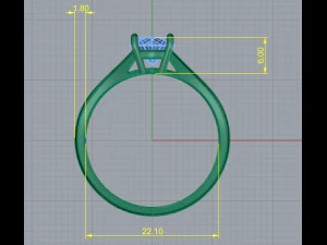 146 Ring 3D Print Model