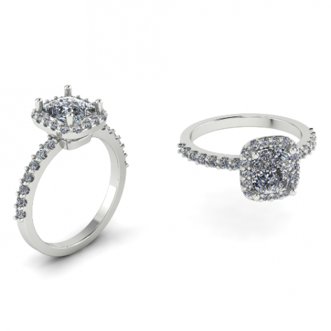148 Beautiful ring for women 3D Druckmodell .c4d .max .obj .3ds .fbx .stl .blend