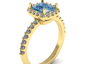 148 Beautiful ring for women 3D Print Model