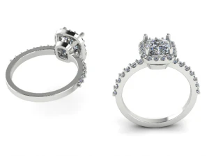 148 Beautiful ring for women 3D Print Model