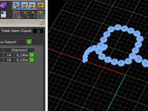 148 Beautiful ring for women 3D Print Model