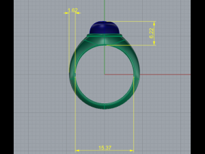 149 Ring 3D-Druckmodell