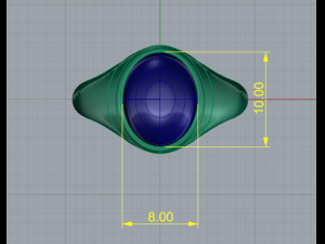 149 Ring 3D-Druckmodell