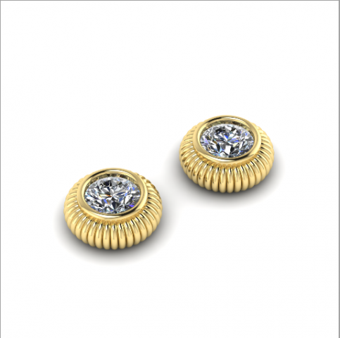 151 Earrings Modelo de Impressão 3D .c4d .max .obj .3ds .fbx .stl .blend 