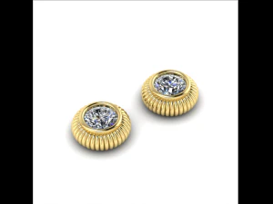 151 Earrings 3D Print Model