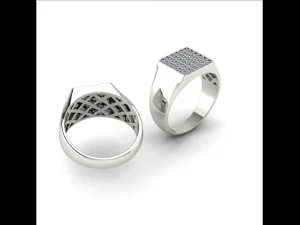 152 Ring for men 3D Print Model