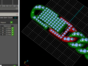 154 Beautiful bracelet 3D Print Model