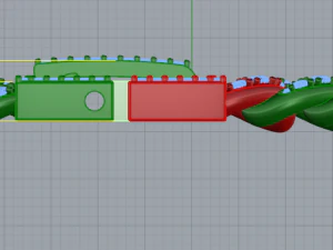 154 Beautiful bracelet 3D Print Model