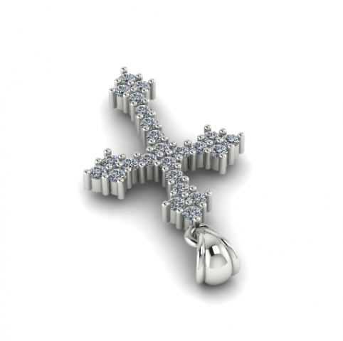 164 Beautiful Cross 3D Print Model .c4d .max .obj .3ds .fbx .stl .blend
