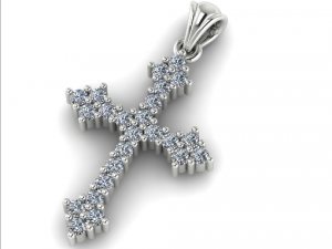 164 Beautiful Cross 3D Print Model