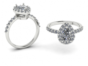 165 Ring for women 3D Baskı Modeli
