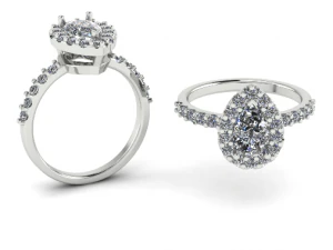 165 Ring for women 3D Print Model