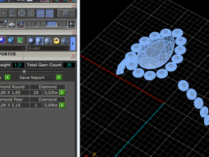 165 Ring for women 3D Baskı Modeli