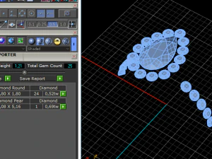 165 Ring for women 3D Print Model