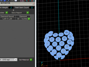 166 Pendant in the form of a heart 3D Print Model