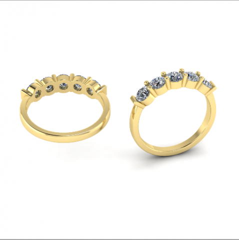 168 Ring 3D प्रिंट मॉडल .c4d .max .obj .3ds .fbx .stl .blend 