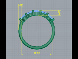 168 Ring 3D प्रिंट मॉडल
