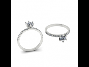 169 Ring for women 3D Print Model