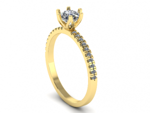 169 Ring for women 3D Print Model