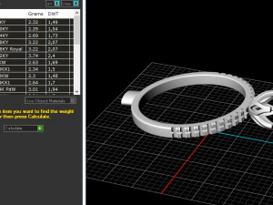169 Ring for women 3D Print Model