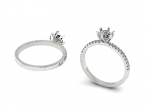 169 Ring for women 3D Print Model