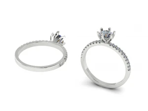 169 Ring for women 3D Print Model