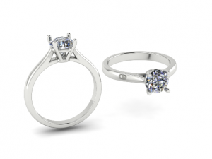 171 Wedding ring for women 3Dプリントモデル