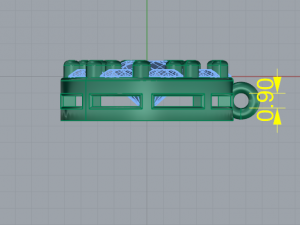 172 Pendant 3D Print Model