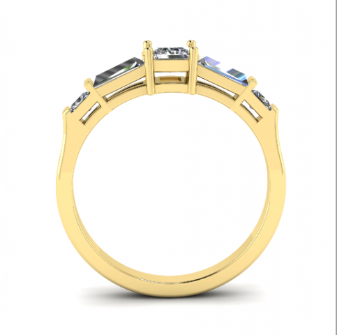 173 Ring 3D Print Model .c4d .max .obj .3ds .fbx .stl .blend 