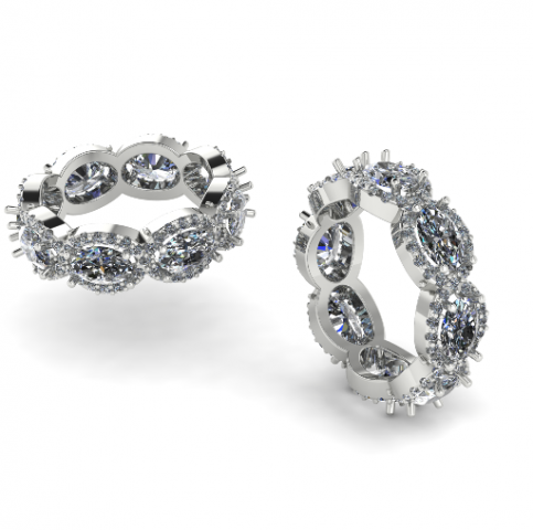 175 Beautiful ring gift for women Modelo de Impressão 3D .c4d .max .obj .3ds .fbx .stl .blend