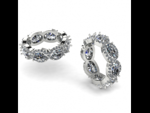 175 Beautiful ring gift for women 3Dプリントモデル