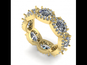 175 Beautiful ring gift for women Modelo de Impressão 3D