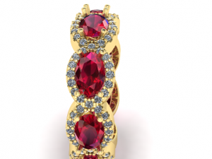 175 Beautiful ring gift for women Modelo de Impressão 3D