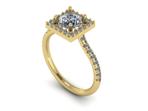 178 Ring for women Model Cetak 3D