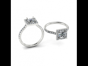 178 Ring for women Model Cetak 3D