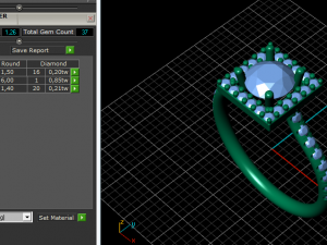 178 Ring for women Model Cetak 3D