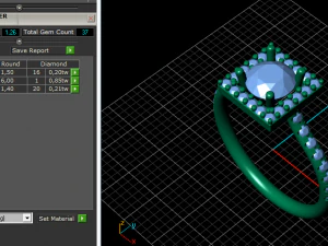 178 Ring for women 3D Print Model